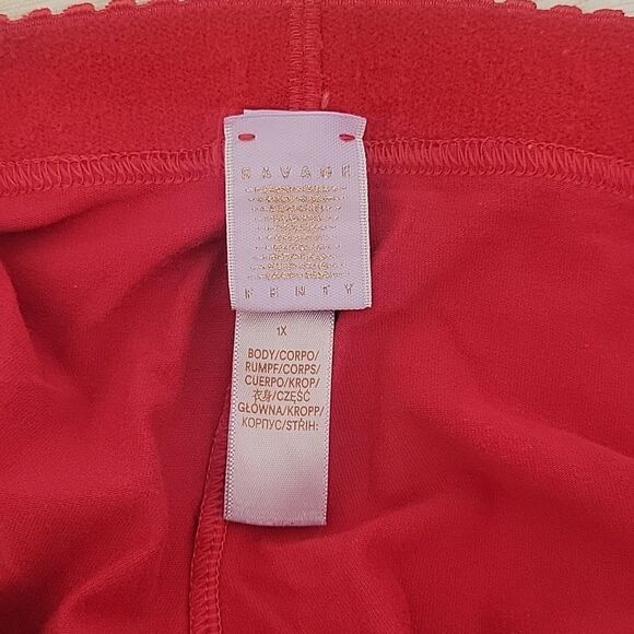 Savage X Cotton Jersey Legging XL 1X Goji Berry Red X Print - Picture 4 of 7